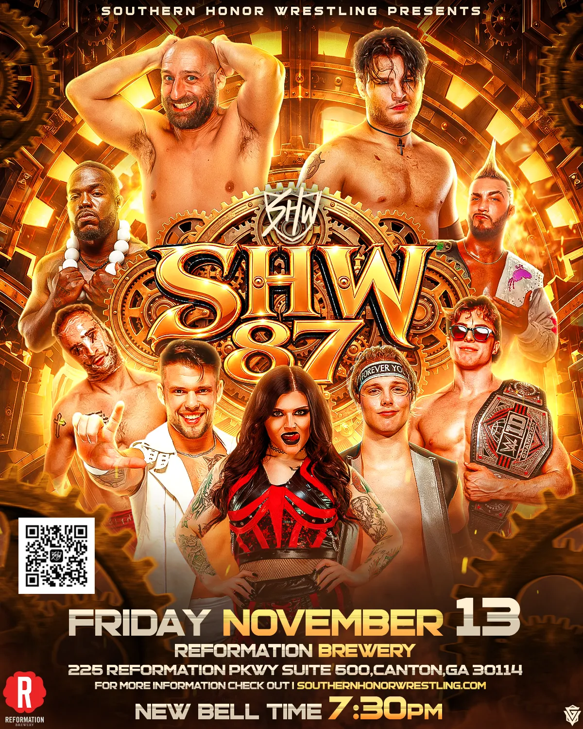 SHW 87 event poster